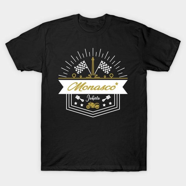 Monasco* Jakarta Road Race T-Shirt by Kaos MotivAsik